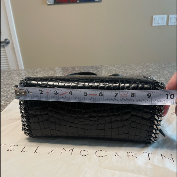 STELLA MCCARTNEY 🌟 Chain Link VEGAN Leather Croc—NWT - Picture 8 of 16